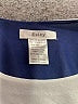 Assorted Brands 100% Polyester Color Block Blue White Cocktail Dress Size S - photo 7