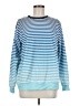Pixie Lady Stripes Blue Pullover Sweater Size M - photo 1