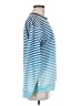 Pixie Lady Stripes Blue Pullover Sweater Size M - photo 4