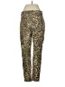 J. McLaughlin Animal Print Gold Jeggings Size 4 - photo 2