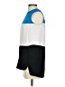 W by Worth 100% Polyester Color Block Blue Sleeveless Blouse Size 0 - photo 5