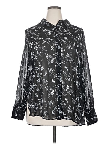 Blush Long Sleeve Blouse (view 1)