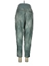 Athleta Argyle Teal Track Pants Size 8 - photo 2