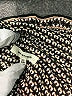 Max Studio 100% Polyester Houndstooth Black Long Sleeve Blouse Size XS - photo 7