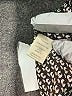 Max Studio 100% Polyester Houndstooth Black Long Sleeve Blouse Size XS - photo 8