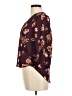 BCX Burgundy 3/4 Sleeve Blouse Size M - photo 5