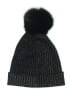 Sofia Cashmere Black Beanie One size - photo 1