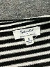 Splendid Stripes Black Turtleneck Sweater Size S - photo 7