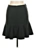 Club Monaco Solid Black Green Formal Skirt Size 6 - photo 2
