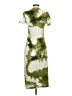 Shein Tie-dye Green Casual Dress Size S - photo 2