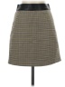 A.L.C. Houndstooth Brown Casual Skirt Size 0 - photo 1