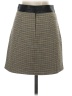 A.L.C. Houndstooth Brown Casual Skirt Size 0 - photo 2