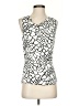 Dunia Ivory Sleeveless Blouse Size S - photo 1