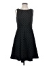 Elle Polka Dots Black Cocktail Dress Size XS - photo 1