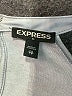 Express Outlet 100% Polyester Gray Sleeveless Blouse Size XS - photo 7