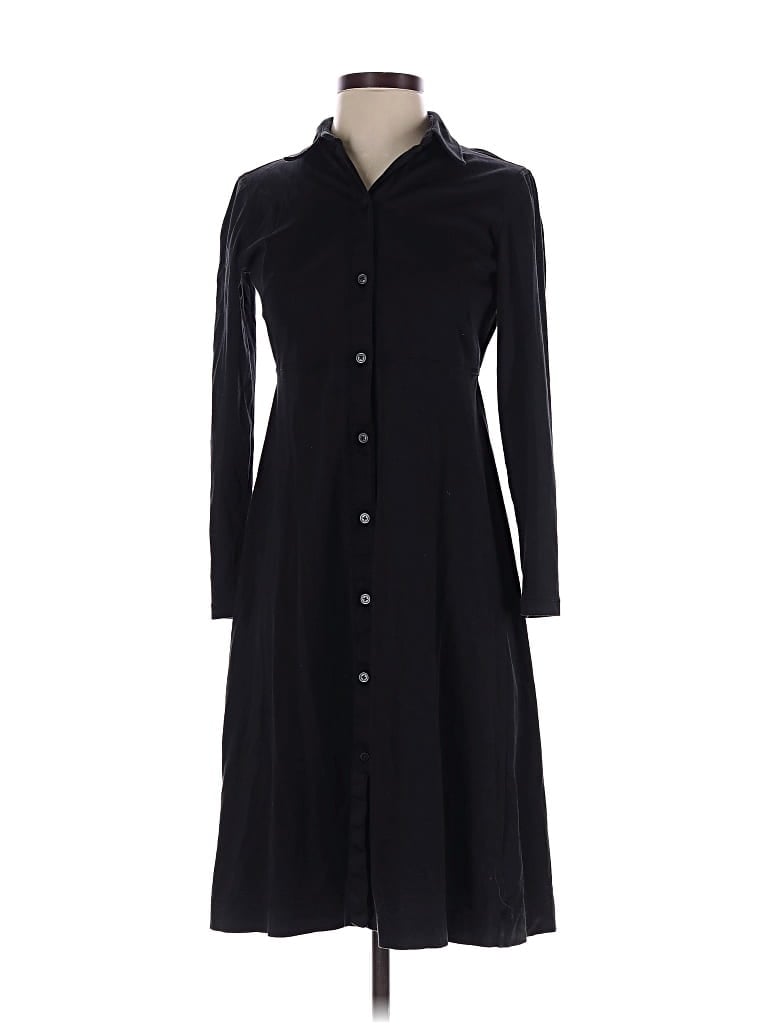 Pre-owned Everlane Casual Dress In Black