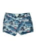 J.Crew 100% Linen Tropical Blue Board Shorts Size 0 - photo 1