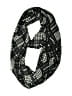 Maurices 100% Polyester Black Scarf One size - photo 1
