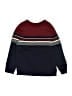 Hanna Andersson Color Block Burgundy Pullover Sweater Size 8 - photo 1