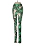 Assorted Brands Print Green Active Pants Size M - photo 1