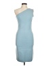 Michael Kors Solid Blue Cocktail Dress Size M - photo 1