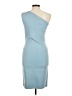 Michael Kors Solid Blue Cocktail Dress Size M - photo 2