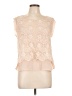 XXI 100% Polyester Tan Sleeveless Blouse Size L - photo 1