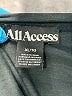 All Access 100% Polyester Gray Black Active T-Shirt Size XL - photo 7
