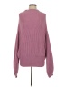 City Chic Purple Turtleneck Sweater Size XXS - photo 1