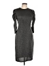 Halston Gray Cocktail Dress Size 10 - photo 1
