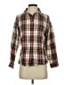 L.L.Bean 100% Cotton Plaid Green Long Sleeve Button-Down Shirt Size XS - photo 1