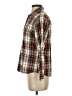 L.L.Bean 100% Cotton Plaid Green Long Sleeve Button-Down Shirt Size XS - photo 5