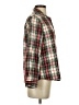 L.L.Bean 100% Cotton Plaid Green Long Sleeve Button-Down Shirt Size XS - photo 4