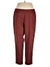 32 Degrees Solid Burgundy Casual Pants Size XL - photo 1