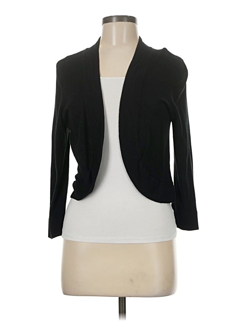Pre-owned Jessica Howard Cardigan Sweater In Black