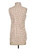 J. McLaughlin Polka Dots Ivory Sleeveless Button-Down Shirt Size XS - photo 2