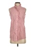 J. McLaughlin Pink Sleeveless Button-Down Shirt Size XS - photo 1