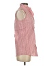 J. McLaughlin Pink Sleeveless Button-Down Shirt Size XS - photo 4
