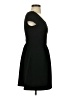 Maison Jules Solid Black Cocktail Dress Size XS - photo 4