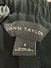 Ann Taylor 100% Polyester Solid Black Track Pants Size S - photo 4