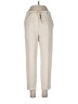 MNG Basics Solid Ivory Casual Pants Size L - photo 1
