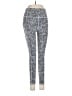 Athleta Animal Print Black Silver Active Pants Size M - photo 1