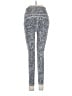 Athleta Animal Print Black Silver Active Pants Size M - photo 2