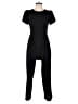 Calvin Klein Solid Black Jumpsuit Size 4 - photo 1