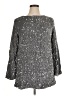 Unbranded Silver Long Sleeve Blouse Size XL - photo 1
