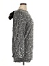 Unbranded Silver Long Sleeve Blouse Size XL - photo 4