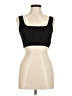 Nicole Miller Black Sleeveless Top Size M - photo 1
