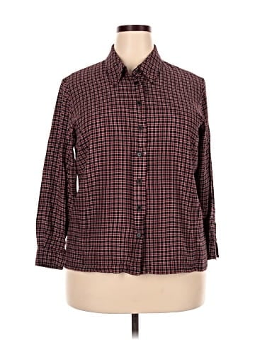 Elisabeth by Liz Claiborne Long Sleeve Polo (view 1)