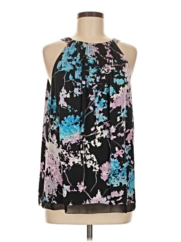 Diane von Furstenberg Sleeveless Silk Top (view 1)