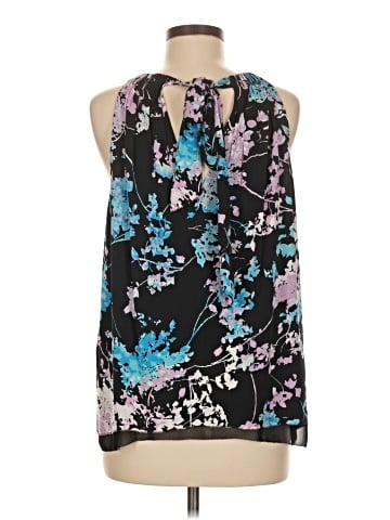 Diane von Furstenberg Sleeveless Silk Top (view 2)